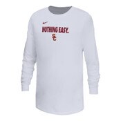 USC Trojans Youth Nothing Easy Nike Bench LS T-Shirt